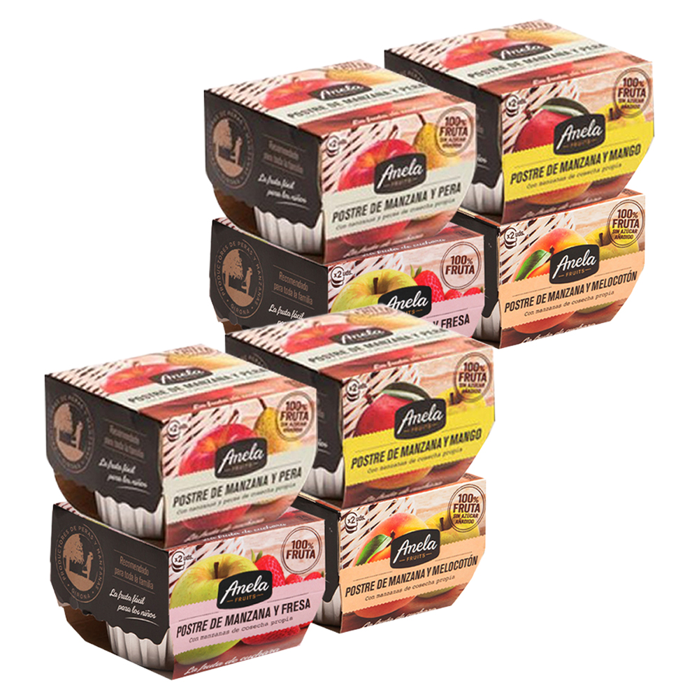 아넬라 생과일 디저트 적응 B 패키지 100g x 2p x 4종 세트 38,880원