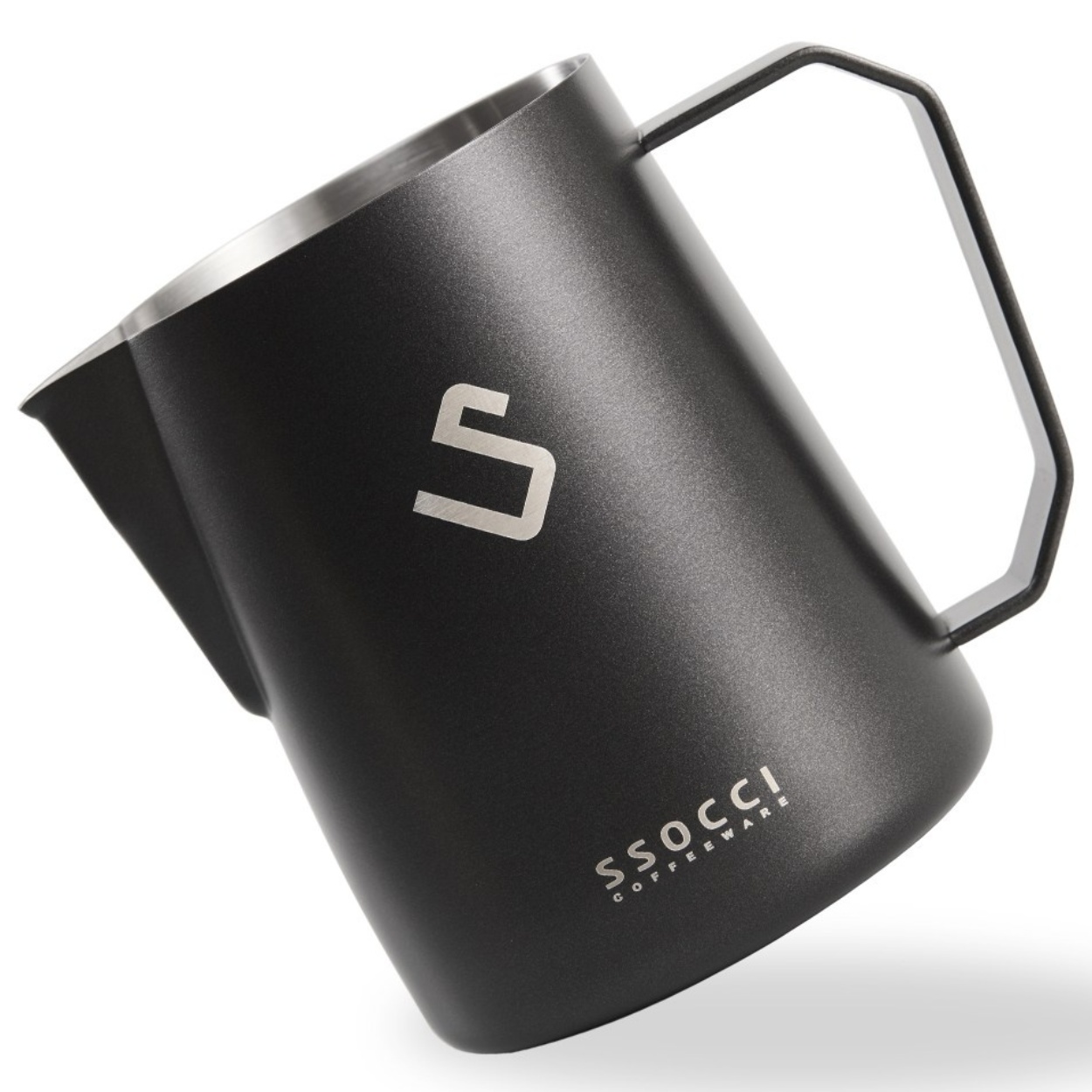 SSOCCI (쏘치) 프리미엄 450ml 스팀피쳐 밀크저그 라떼아트 스팀피처  (다크그레이) 33,010원