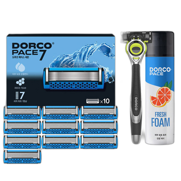 페이스7 면도날 10입세트 +증정(면도기+프레쉬폼)/7중날/호환가능/C/STAR1 39,100원