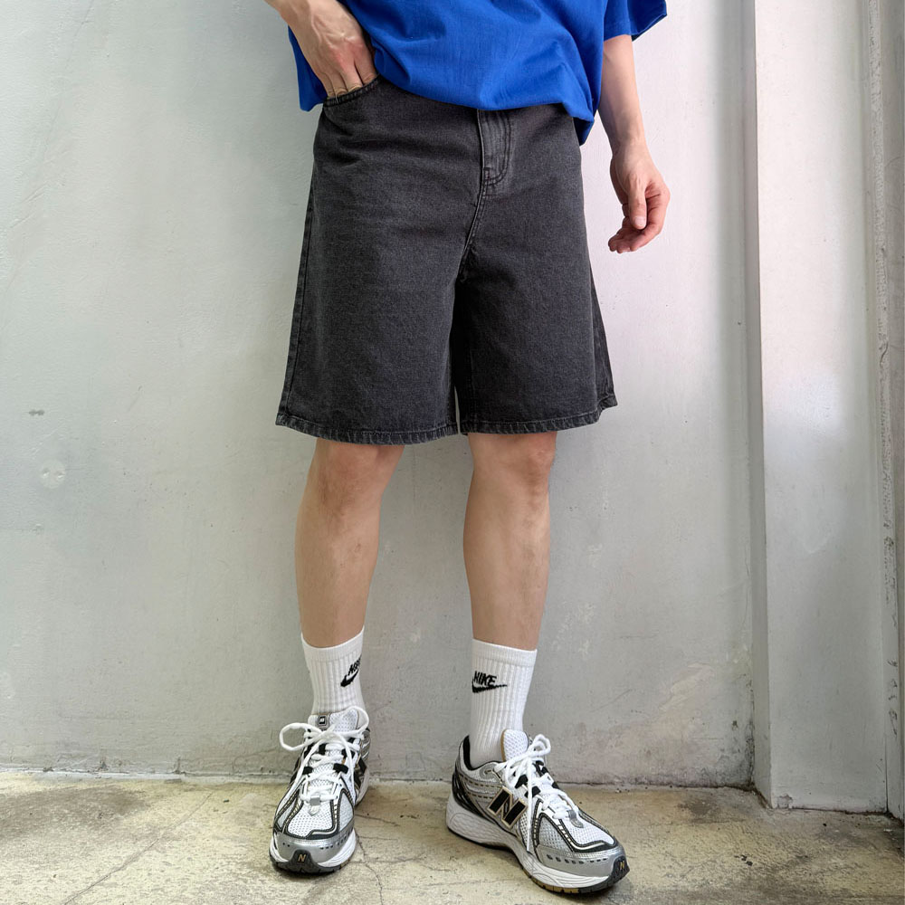 라운지21 남자 3컬러 속밴딩 버뮤다 청반바지 33,900원