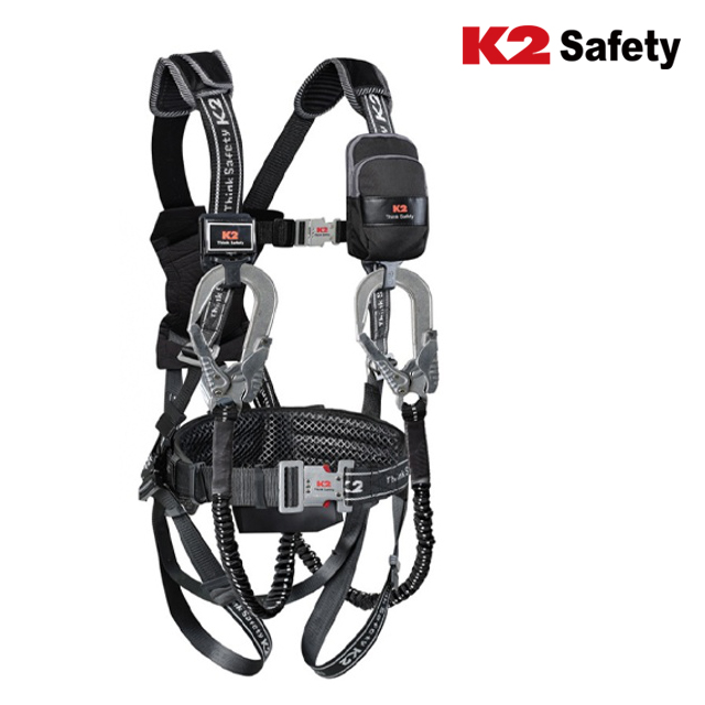K2 전체식 안전벨트 KB-9502Y 더블죔줄 산업용 안전대 추락방지 208,750원