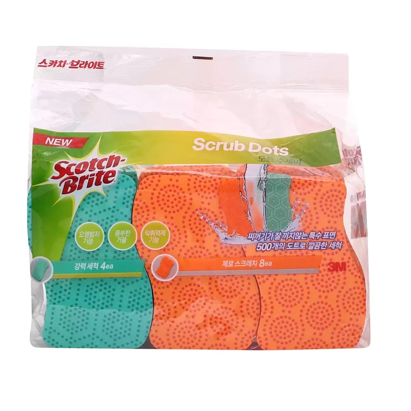 스카치 브라이트 다용도 도트수세미 12개 x 2 32,900원