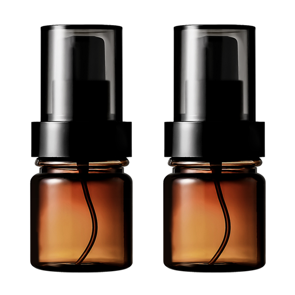 닥터보틀 점보 에센스 로션 펌프 용기 화장품 공병, 2개, 브라운 30ml 5,070원