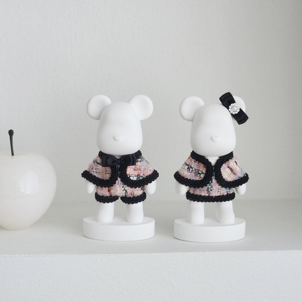 결혼선물, 집들이선물, 웨딩선물, 곰돌이커플 석고방향제 세트 51,500원