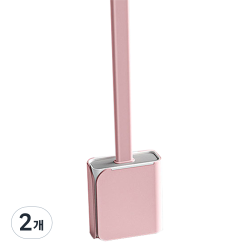 앞날창창 실리콘 변기솔 스탠드형, 핑크, 2개 18,880원