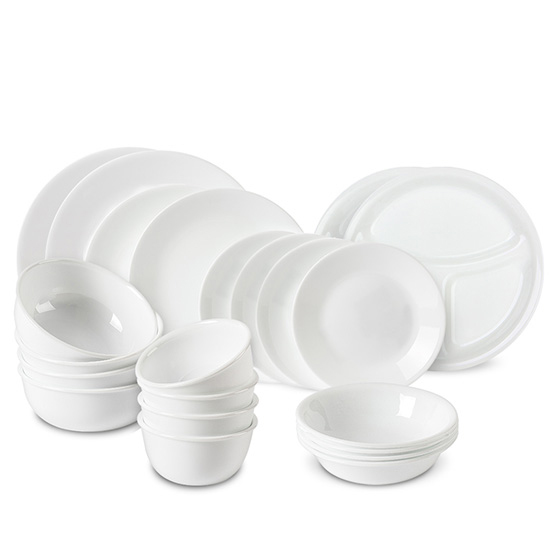 코렐 저스트화이트 4인 코리안 홈 식기세트 22p, 단일 색상, 7종, 1세트 176,680원