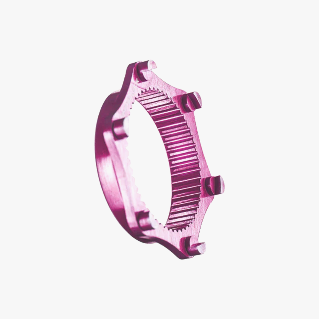 체이서 자전거 경량 로터 어댑터 센터락 변환 6볼트(8g), 1개, 핑크 29,000원