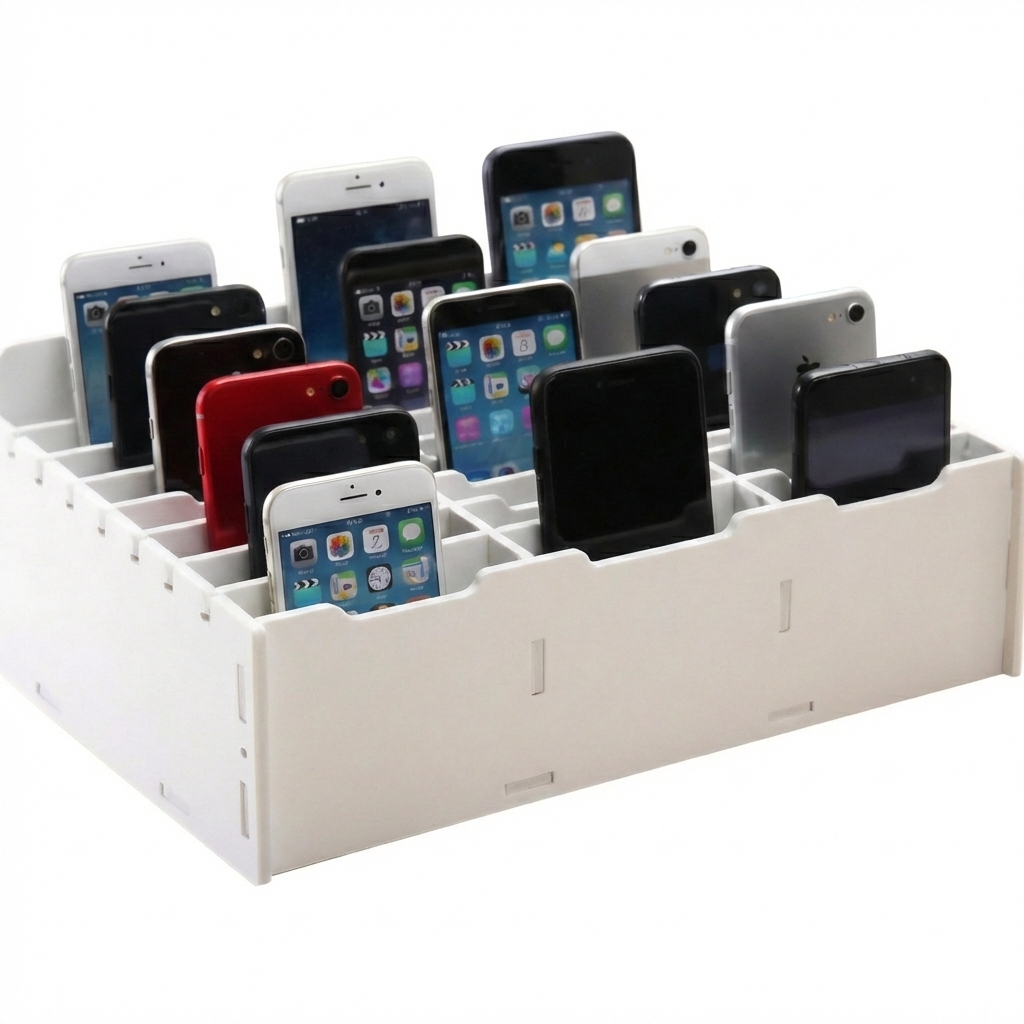 핸드폰 휴대폰 스마트폰 보관함 정리함 수거함 가정용 회사용 벽걸이 가방 보관 15,200원