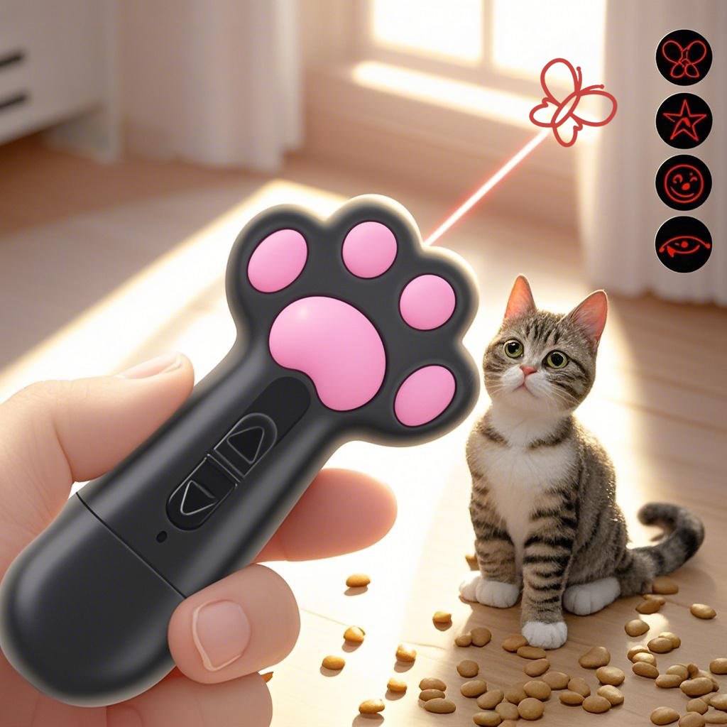 윈티크 애완용 도형 자동 불빛 낚시 놀이 장난감 우울증 완화 22,610원