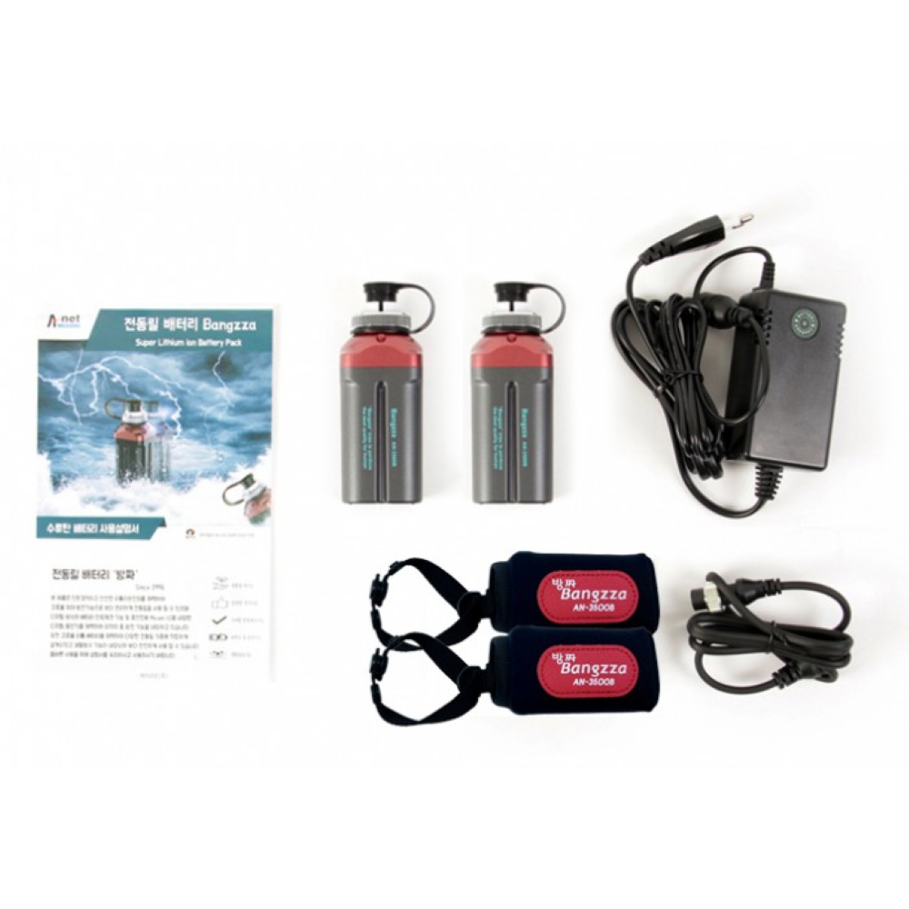 방짜배터리 수류탄 전동릴 배터리 시마노 다이와 카이젠 3500용량, 2개 세트 (바낙스용) 220,000원