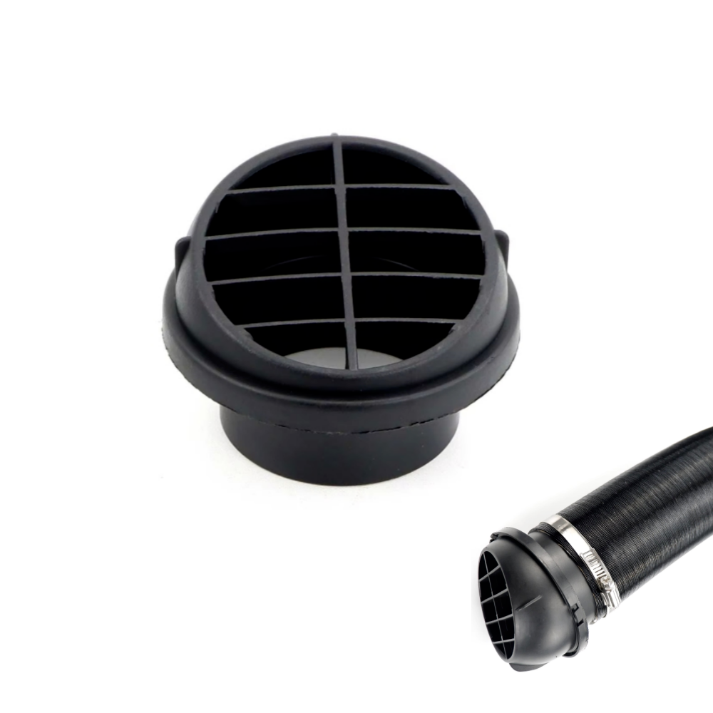 리틀브릿지 무시동히터 2kw용 부품 60mm 온풍관 토출구 헤드, 1개 5,500원