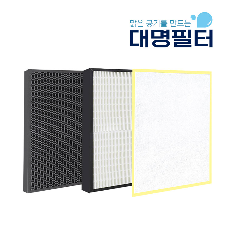 [호환] 대명필터 LG공기청정기 엘지 호환필터 모음, 1세트, 5.엘지 LA-Q[헤1+탈1+전처리(6ea)]필터 34,500원