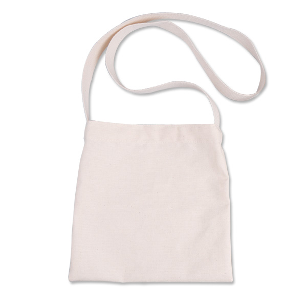 유통킹콩 무지크로스에코백 무지에코백 아동용가방 1,800원