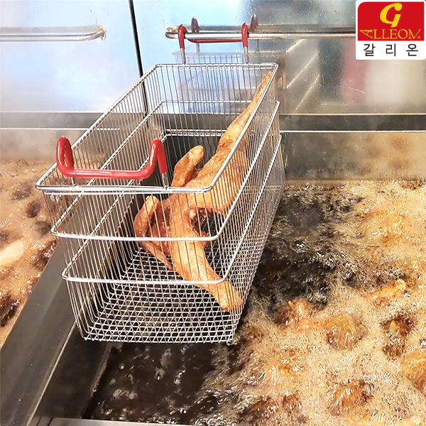 갈리온 튀김바스켓 양손특대 - 감자바스켓 업소용 치킨후라이드 통닭 손잡이튀김망 28,000원