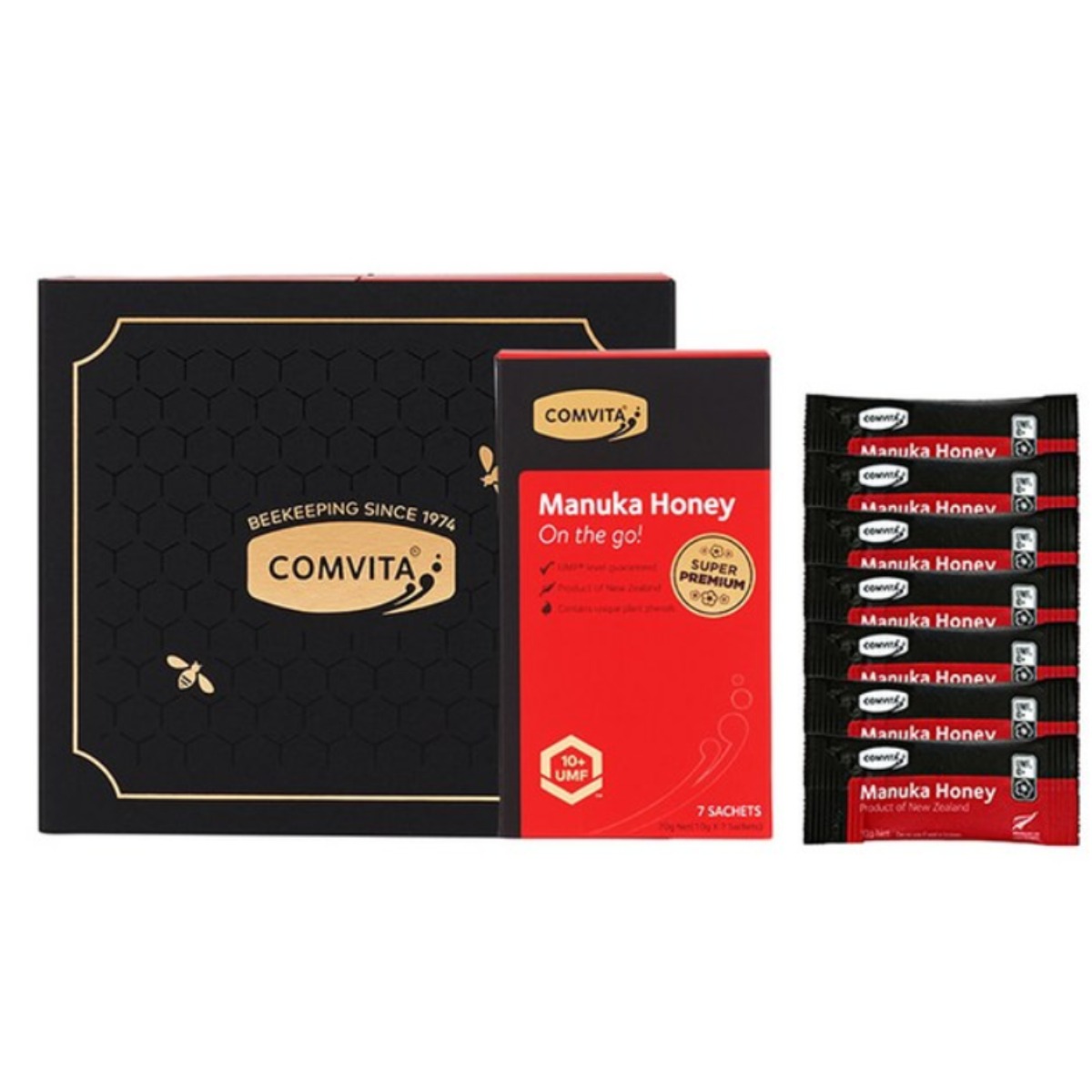 [본사정품] 콤비타 UMF10+ 마누카 꿀스틱 사셰 28입 (4주일분), 280g, 4개 87,600원