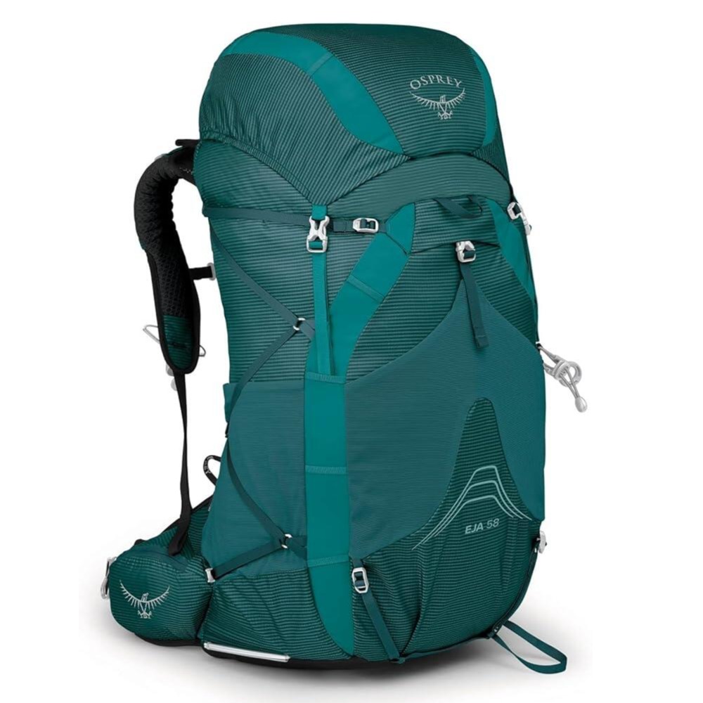 Osprey Eja 58L 여성용 초경량 배낭여행 백팩, 딥 틸, WM/L 538,200원