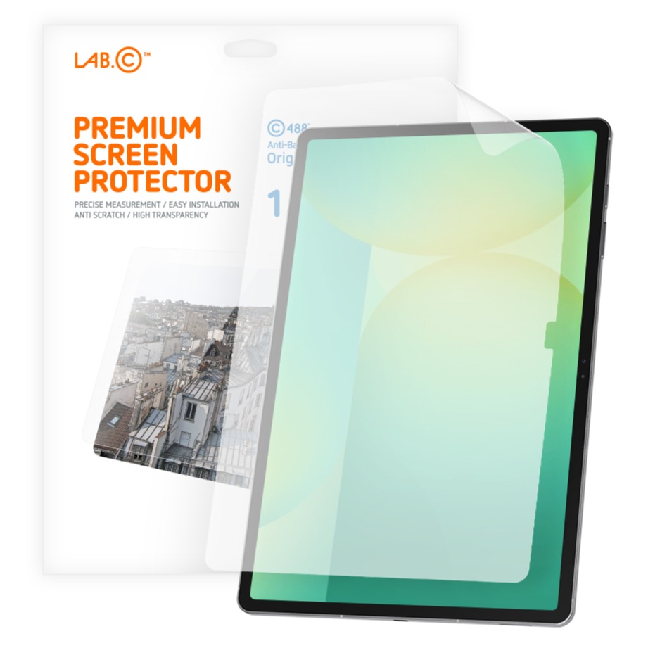 랩씨 항균 블루라이트 차단 저반사 지문방지 종이질감 액정보호필름 세트 22,050원