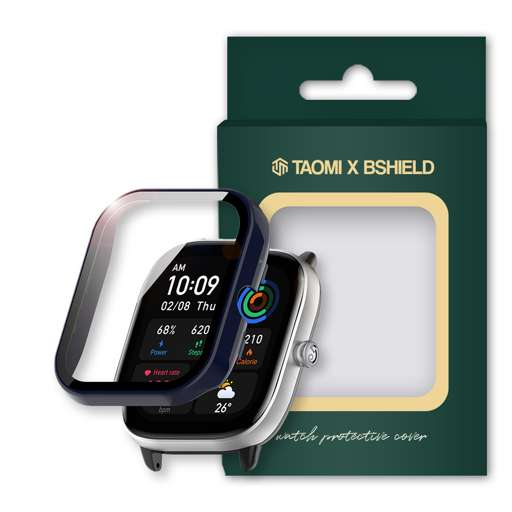 TAOMI 어메이즈핏 GTS4 mini 풀커버 강화유리 케이스 6,500원