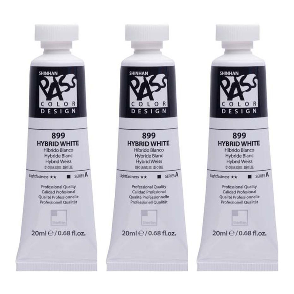 신한화구 패스컬러 튜브 물감 899번 하이브리드 화 시리즈A 3p 9,700원