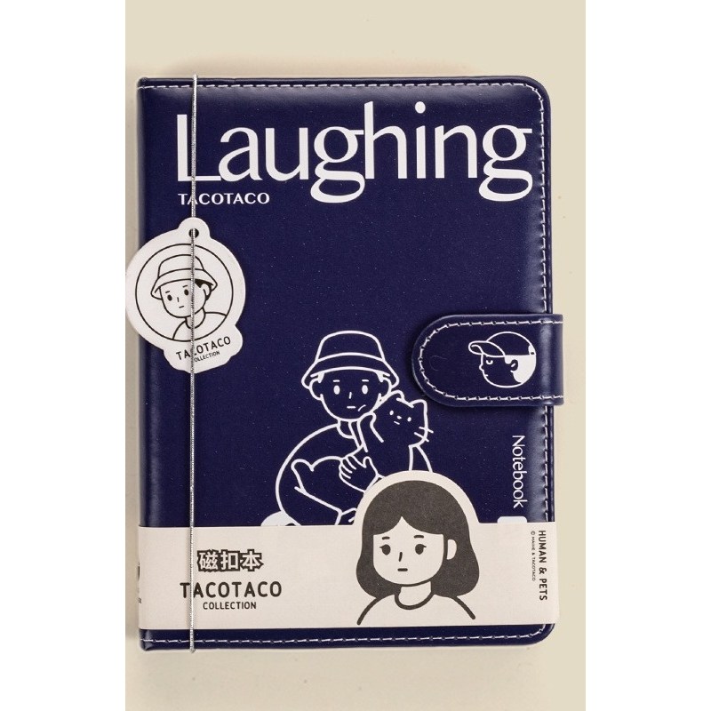 딜하우스 타코 마그네틱 버클 다이어리노트, 1개, 블루 11,900원