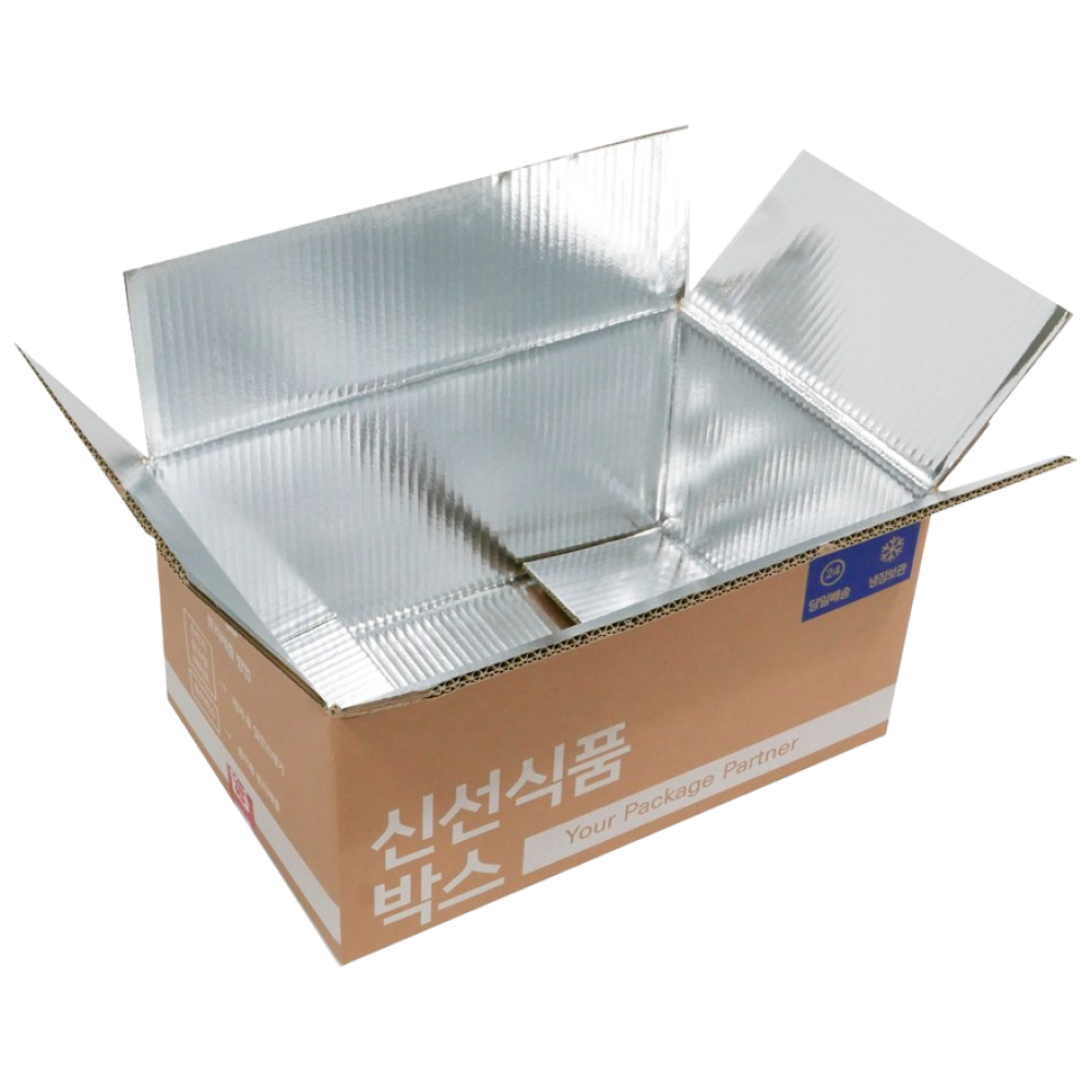 제이제이컴퍼니 스티로폼박스 대체 친환경 종이 보냉박스 낱개 1,900원