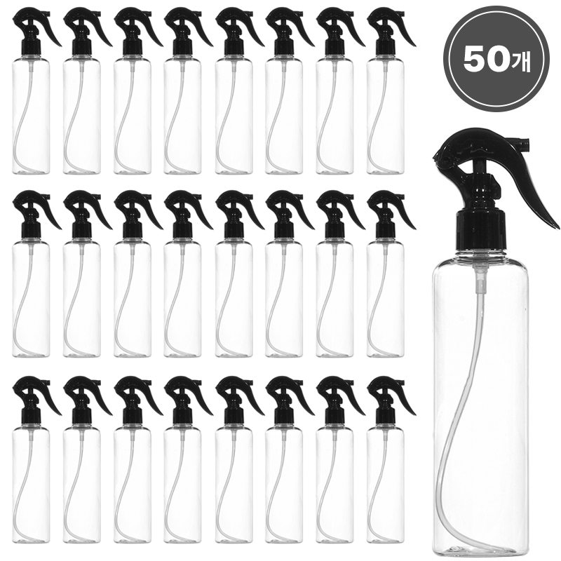 [50개묶음판매] 미니건스프레이용기(L형) 100ml 120ml 150ml 200ml 250ml 300ml 500ml, 50개 50,130원