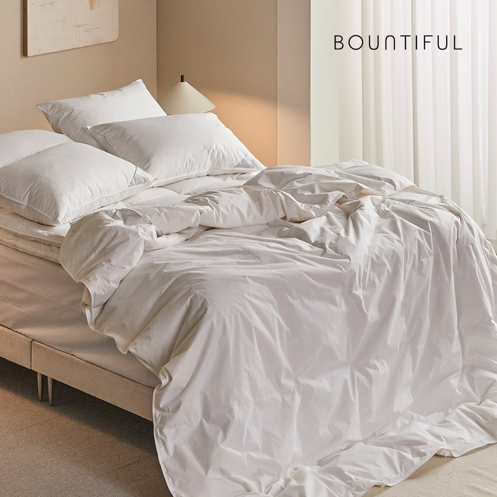 바운티풀 (사계절용) 구스다운90 디럭스 구스이불 호텔이불 슈퍼싱글 퀸 킹 189,900원