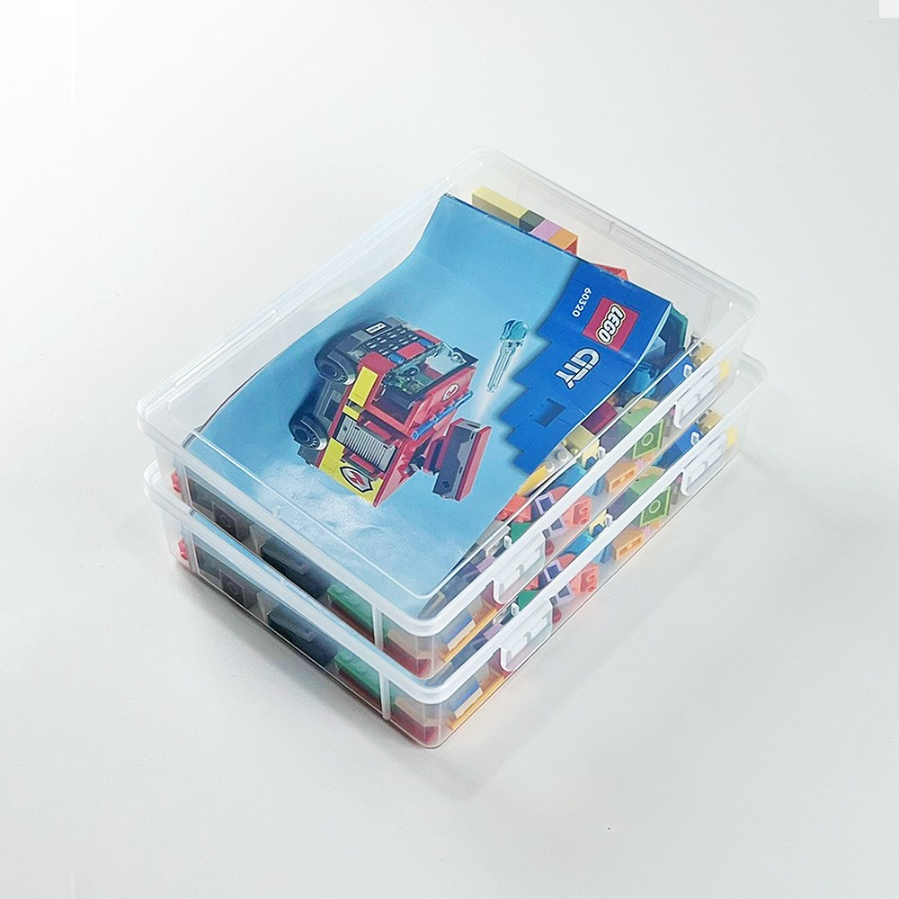 이지유 파일 케이스 A3 A4 A5 서류 문구 정리 다꾸 장난감 보관함 다용도 파우치, 2개, 투명 9,000원