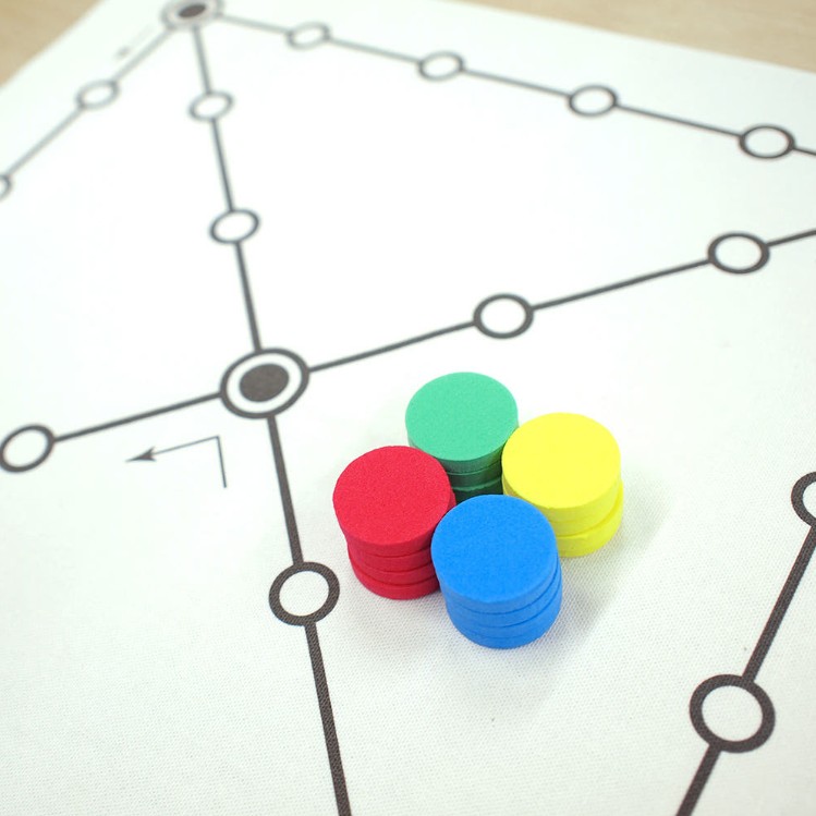 전통 윷놀이말판 윷말판 패브릭말판 윷놀이 12,300원