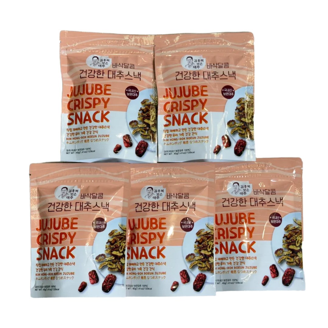 김홍복 보은대추스낵, 5개, 40g 19,000원
