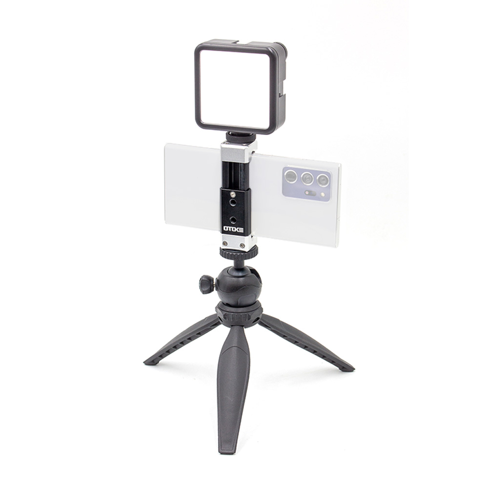 스마트폰 베이직 촬영 세트 휴대폰 촬영용 삼각대 조명 풀패키지 유튜브 브이로그 촬영 필수용품 1인미디어 개인방송, 1개 55,000원