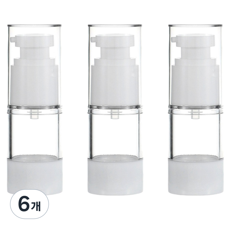 27리빙 진공 여행 휴대용 소분 로션 펌핑용기 30ml 6,400원