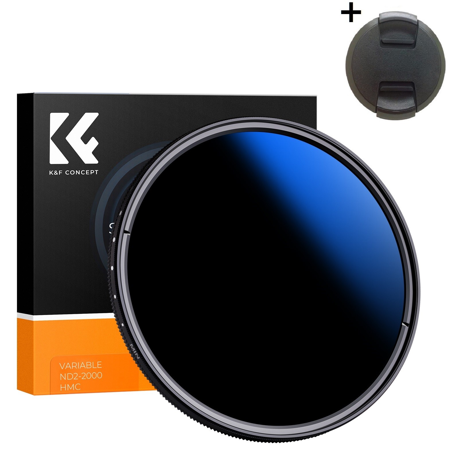 K&F Concept 52mm NANO-C HMC ND2-2000 가변 ND 필터 (캡포함)  AGC Glass Blue-Coated Fader ND2-2000 Filter+cap 37,900원