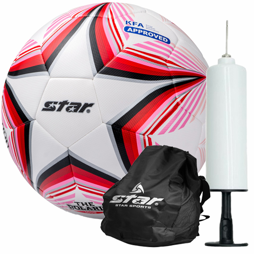 스타 축구공 더 폴라리스 1000 + 펌프 + 공가방, 1개, 현재가 61,000원