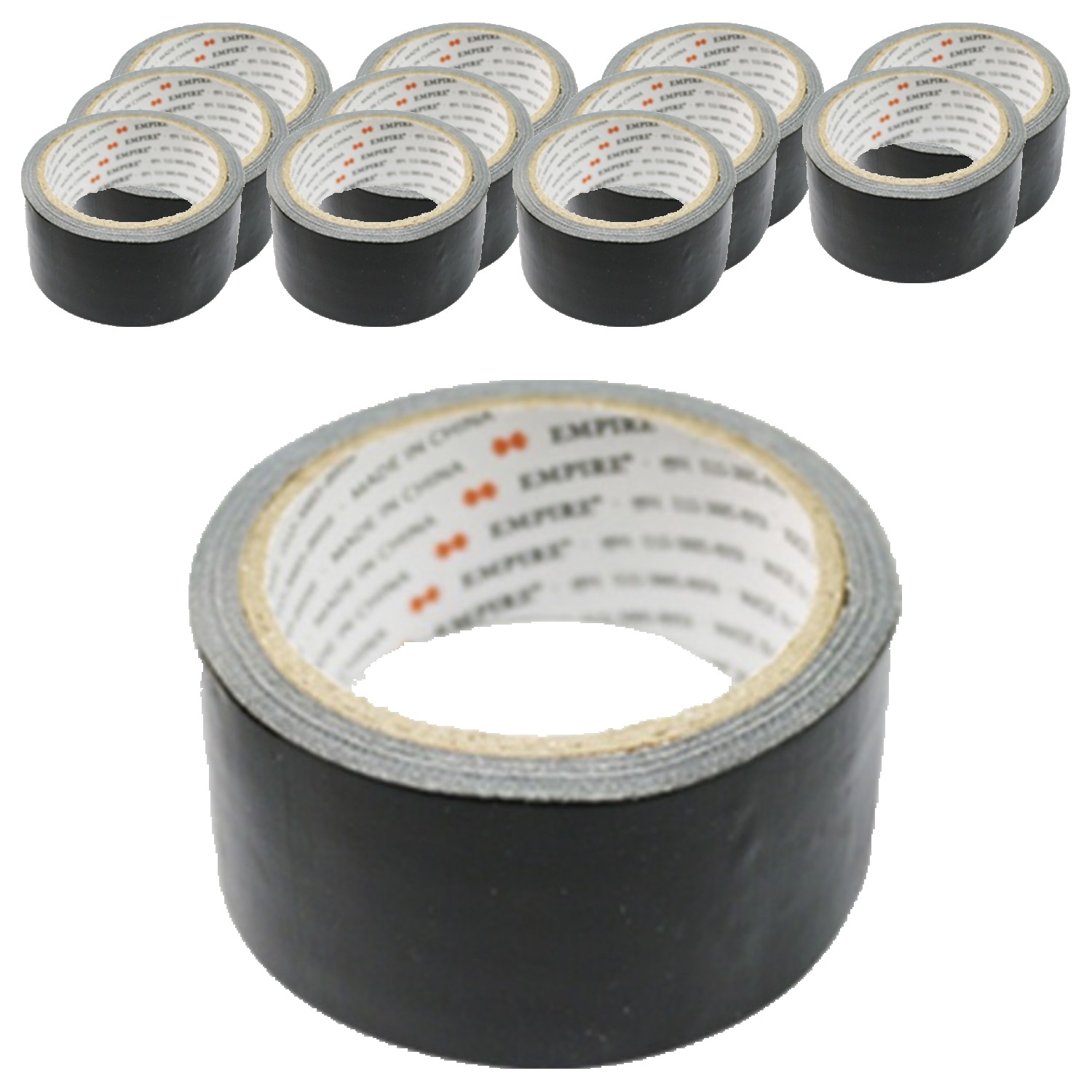 엠파이어 고급형 컬러 면테이프 48mm x 10m 검정 17,000원