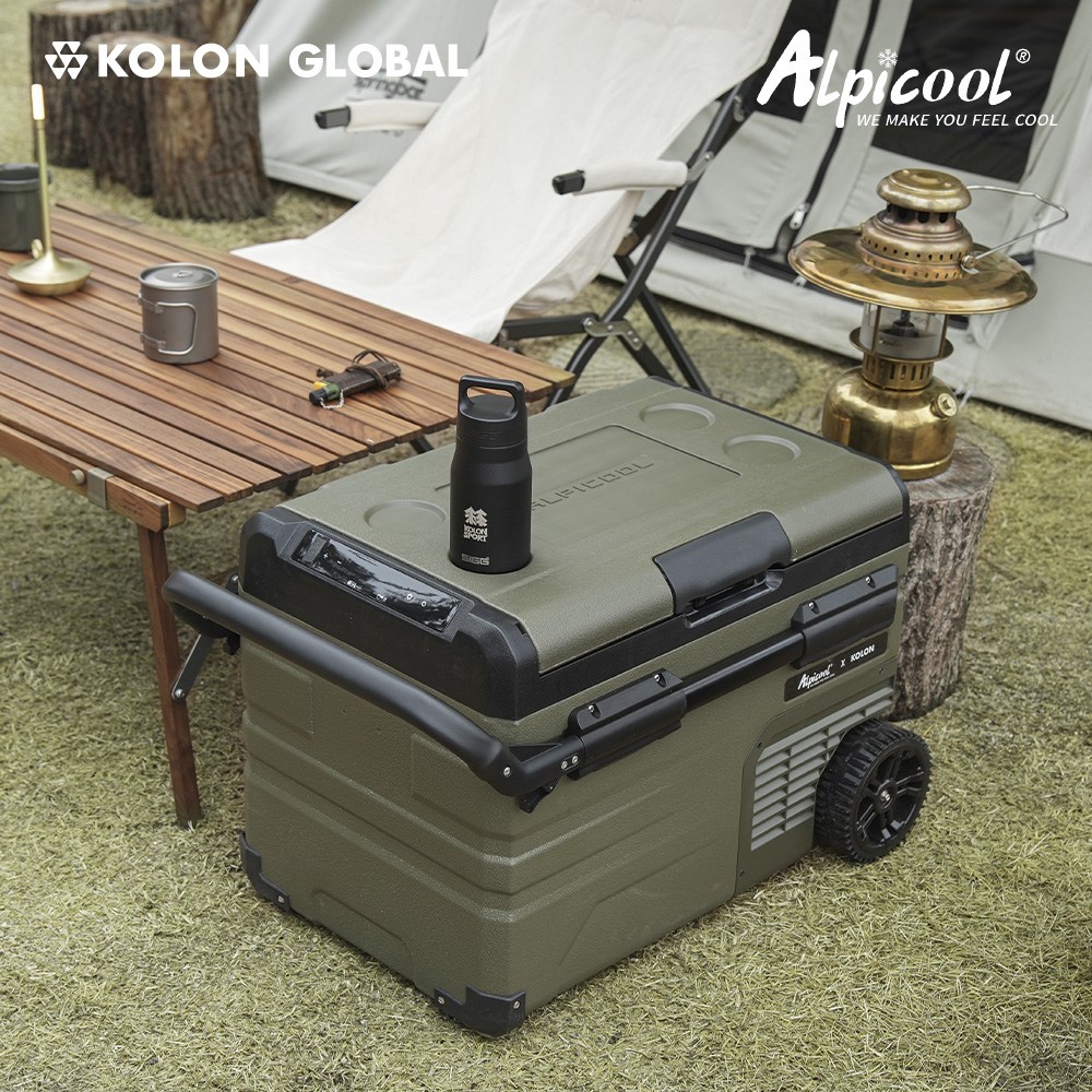 코오롱 공식판매 알피쿨 X시리즈 정품 캠핑 차량용 냉장고 블루투스 이동식 낚시 화물 309,000원