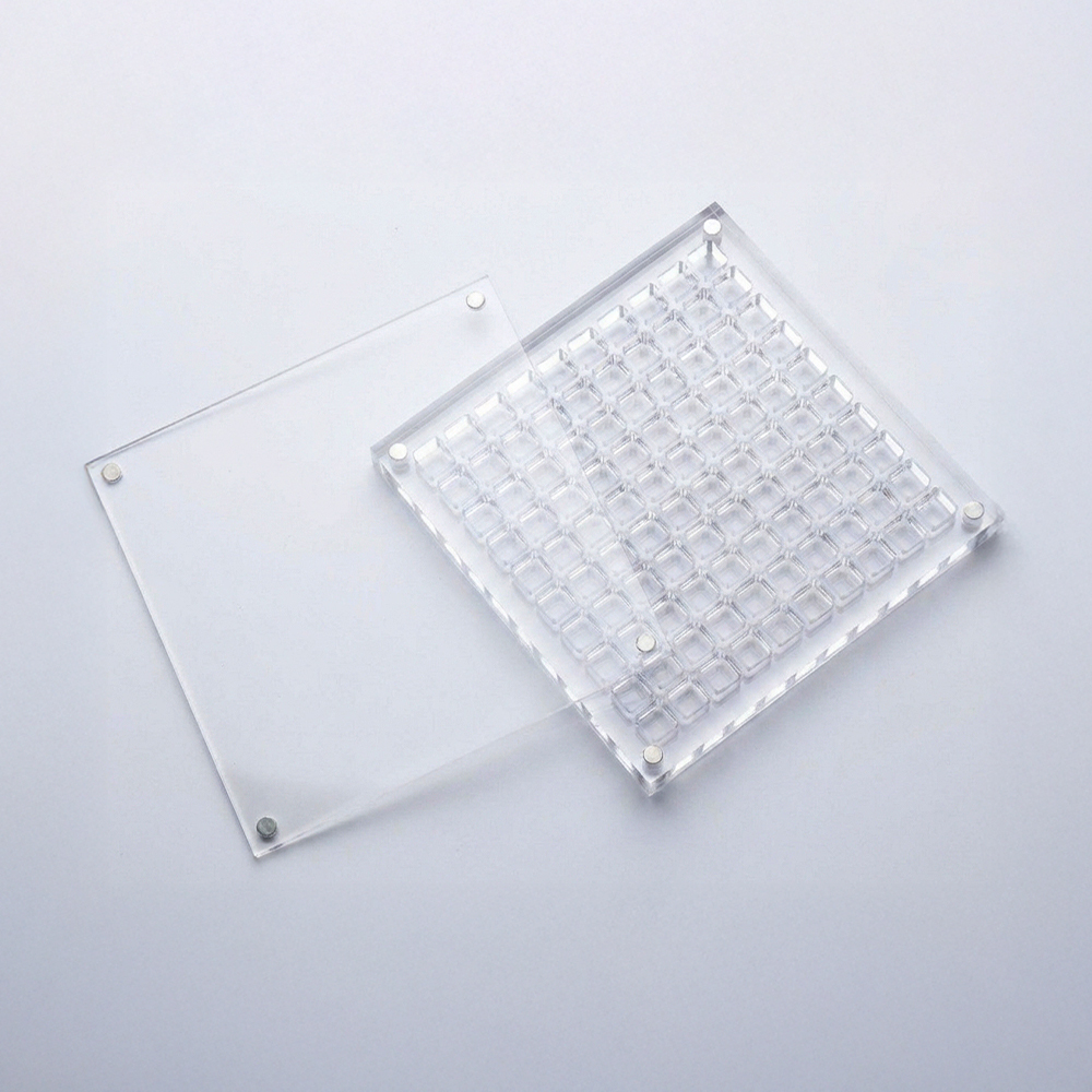 문구담 아크릴 파츠 정리함 100칸, 투명, 1개 7,500원