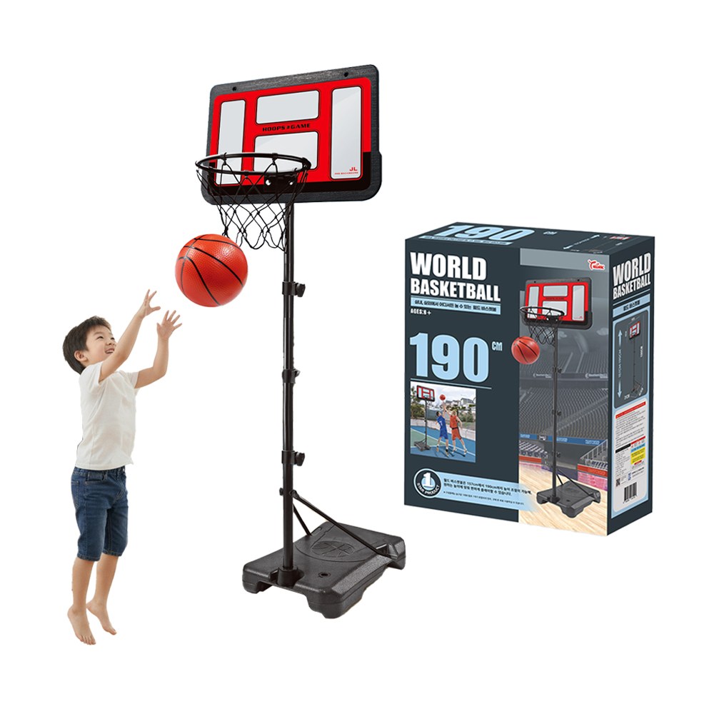 실내 농구골대 + 농구공 + 펌프 세트 이동식 가정용 미니 농구대 39,900원