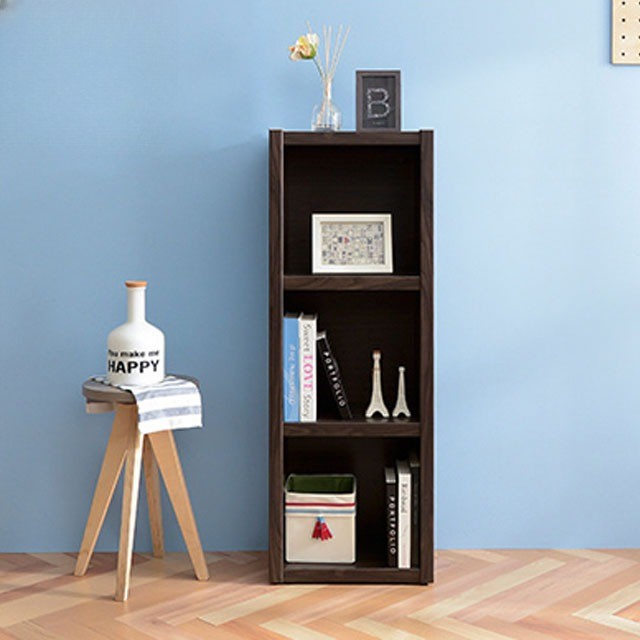 인테리어 오픈형 슬림 3단 400 틈새 책장 거실 서재 미니 낮은 진열장 수납 책꽂이, 3단, 월넛 34,800원