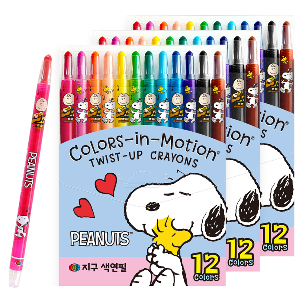 지구화학 지구 피너츠 색연필 14,400원
