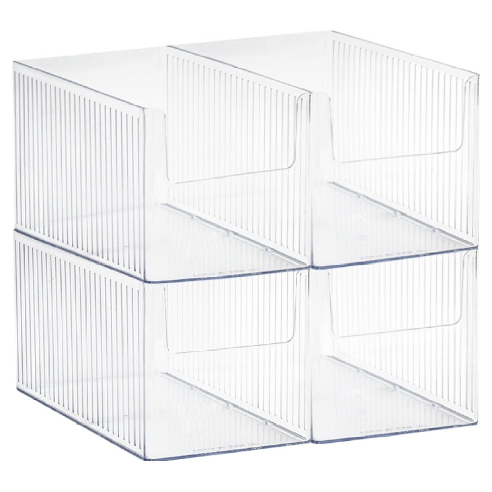 데일리블룸 주방 펜트리 수납 리빙박스 정리함, 투명, 4개 26,720원