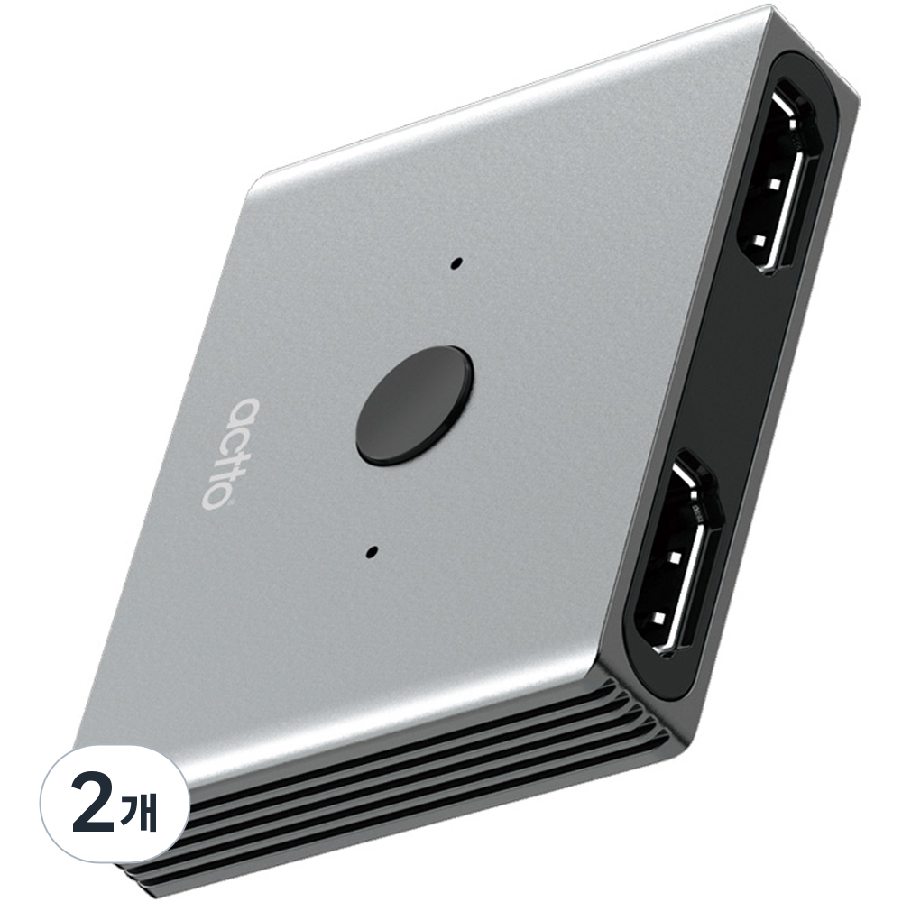 엑토 8K HDMI 2.1 선택기 21 모니터 분배기 HDMI-10, 단일 색상, 2개 37,800원