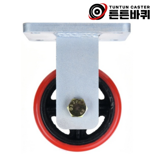 1200kg 초고중량 15cm(6인치) 고정형 우레탄바퀴 산업용 캐스터 초고하중 131,300원