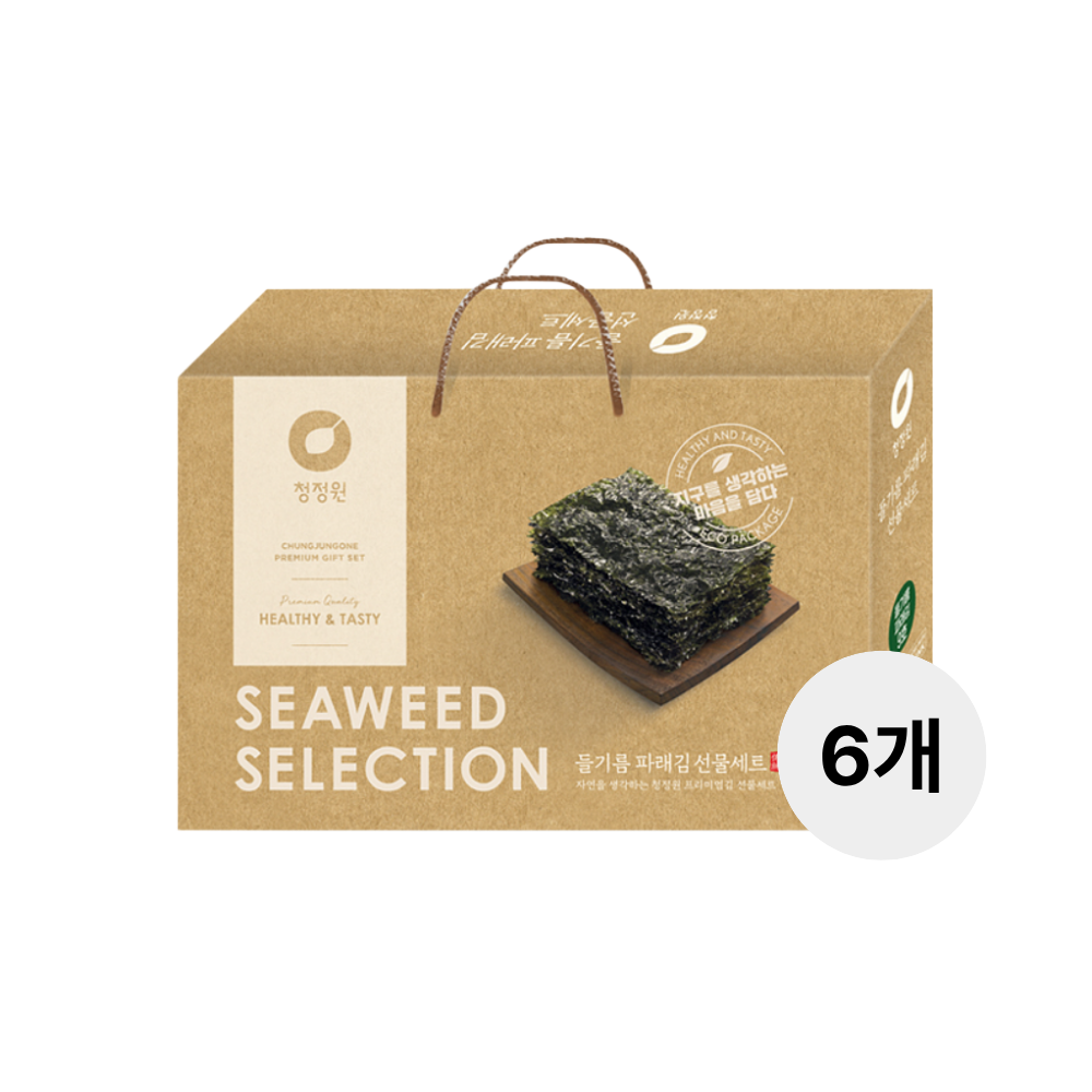 청정원 설 명절 선물세트 들기름 파래김9호 83,800원