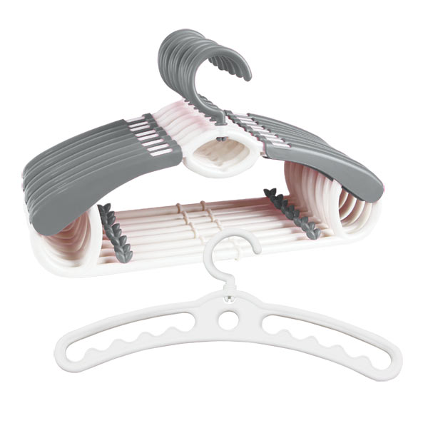 플라팜 착한옷걸이 + 확장형 새싹 옷걸이 9p 세트, 모던 그레이, 1세트 17,880원