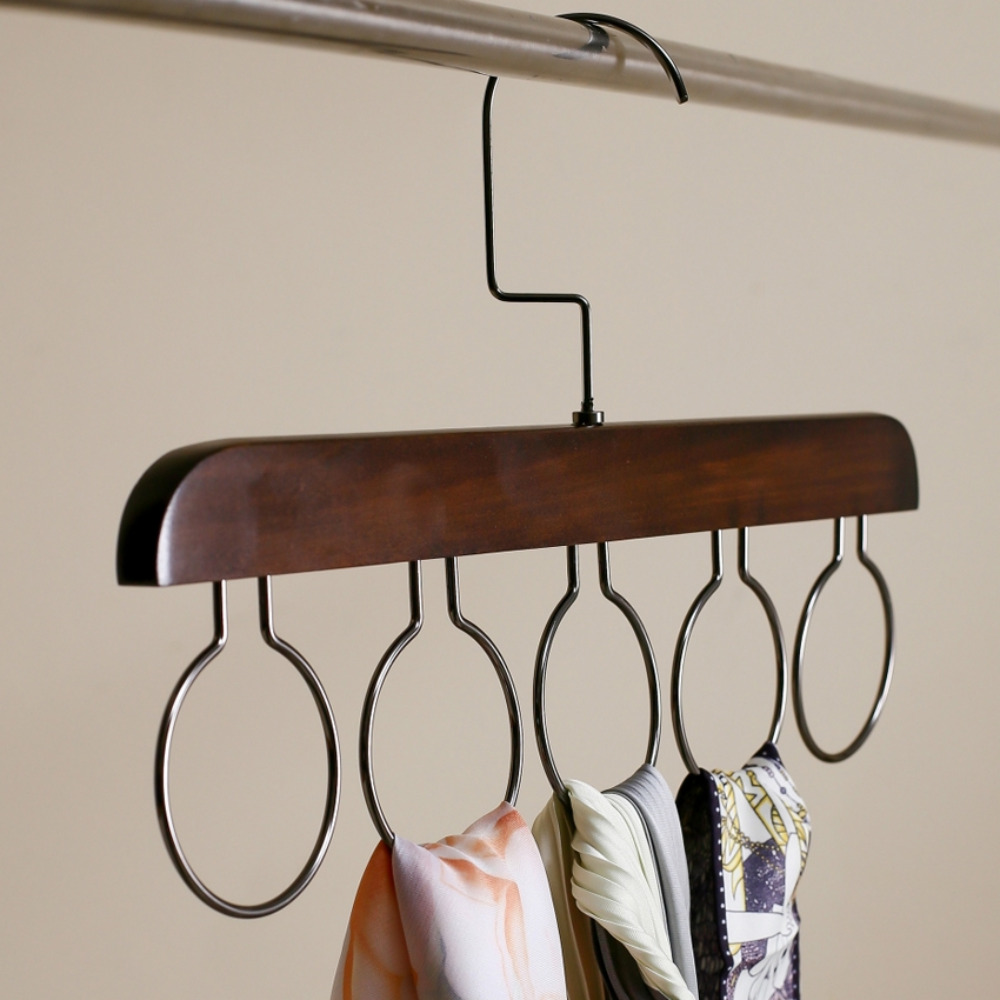 넥타이걸이 옷장 스카프 머플러 타이 다용도 원형 후크 걸이 5구 10,750원