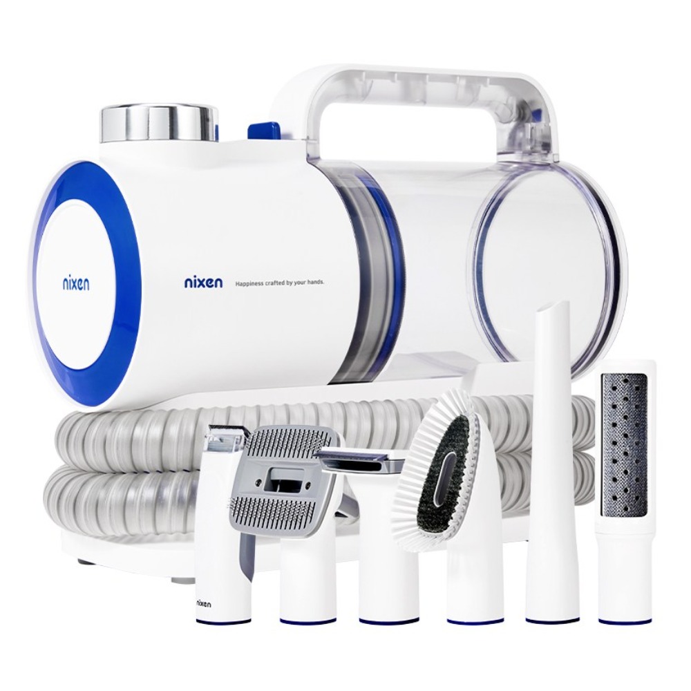 닉센 6in1 진공 흡입 미용기 고양이 애견 강아지 바리깡 이발기 탑컷 클리퍼 셀프미용 스마트그루밍 149,000원