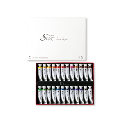 신한 SWC 24색 수채화물감 15ml/전문가용 물감 82,990원