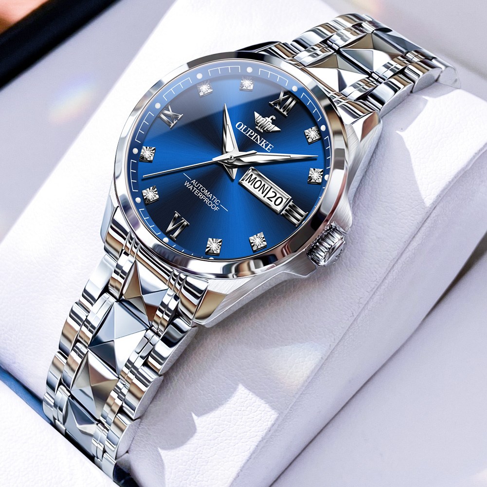 OUPINKE 여성시계 기계식 오토매틱 럭셔리 명품 워터프루프 야광 344,000원
