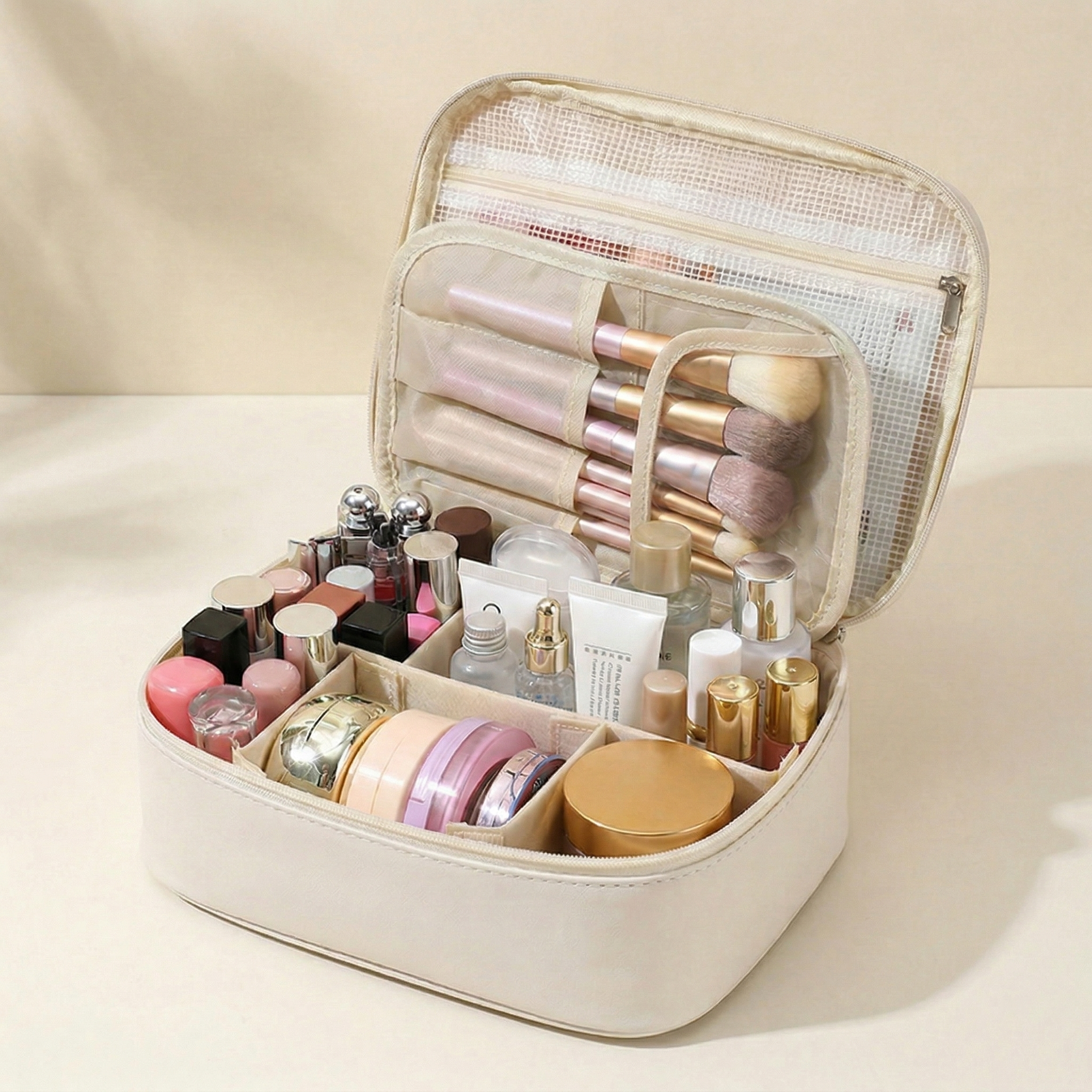 예그리나 대용량 화장품 파우치 방수 여행용 메이크업 가방 9,900원